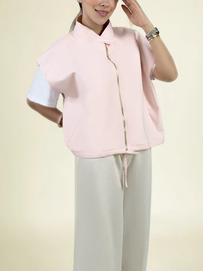 وست زنانه لینن (vest) کد ZHILI