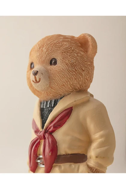 مگنت Madame Coco مدل Cookie Bear رزین - سفید