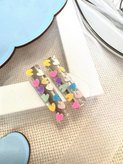 گیره مو قلبی