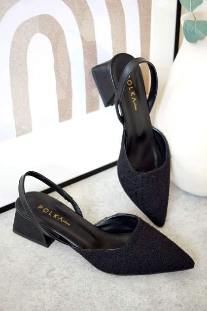 کفش پاشنه‌بلند کلاسیک زنانه polka-store polka-store