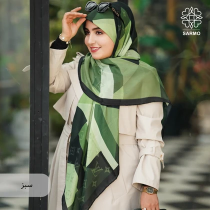 روسری نخ پنبه لوریا