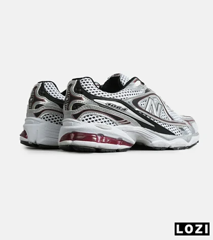 کفش کتانی مردانه و زنانه مشکی طوسی قرمز NEW BALANCE 1064 مدل 8154