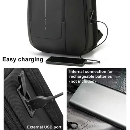 کوله پشتی اورجینال بنج مدل BANGE - BG8013