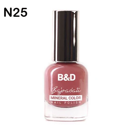 لاک ناخن بی اند دی B&D ساده سری N