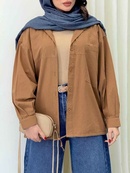 مانتو تک جیب پایین گت