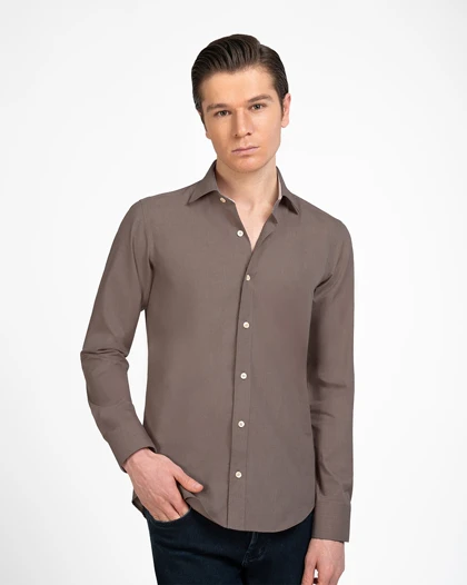 پیراهن مردانه ساده کد 1846