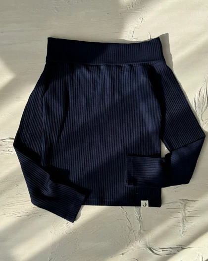 بلوز یقه قایقی  کد 1400180