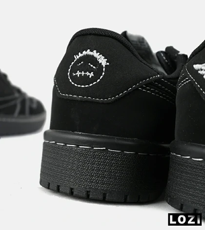 کفش کتانی مردانه مشکی NIKE travis scott