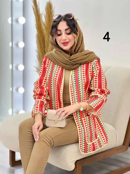 مانتو طرح سنتی آذر