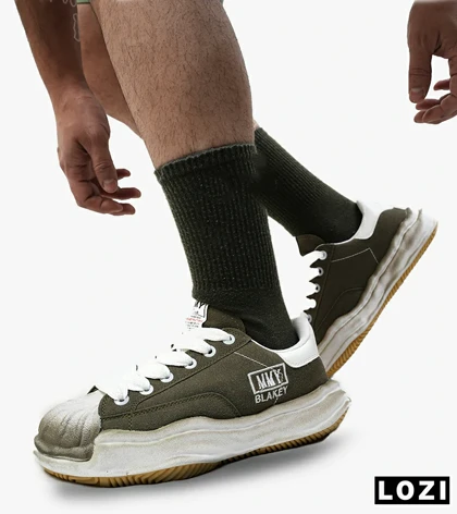 کفش کتانی مردانه یشمی BLAKEY LOW SNEAKER