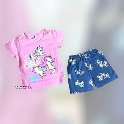 تیشرت شلوارک راحتی اسپرت