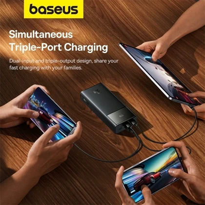پاوربانک 30 وات بیسوس مدل Star-Lord Fast Charging ظرفیت 10000 میلی آمپر ساعت
