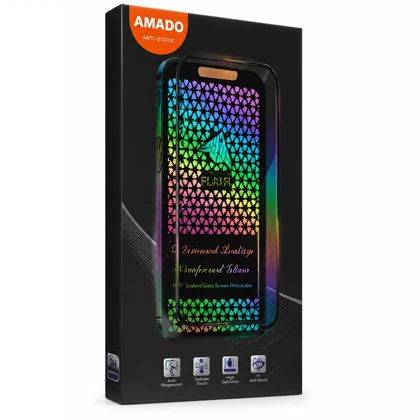 گلس تمام صفحه آیفون 17 پرومکس آمادو AMADO مدل High Definition