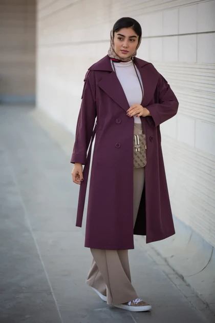 بارانی بلند گلسا