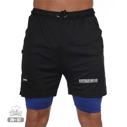 شلوارک کشاله دار بوفالو بدنسازی رنگ بندی