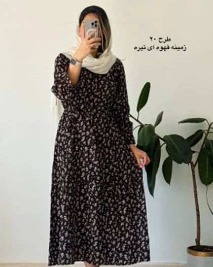 پیراهن مانتویی نارین 4