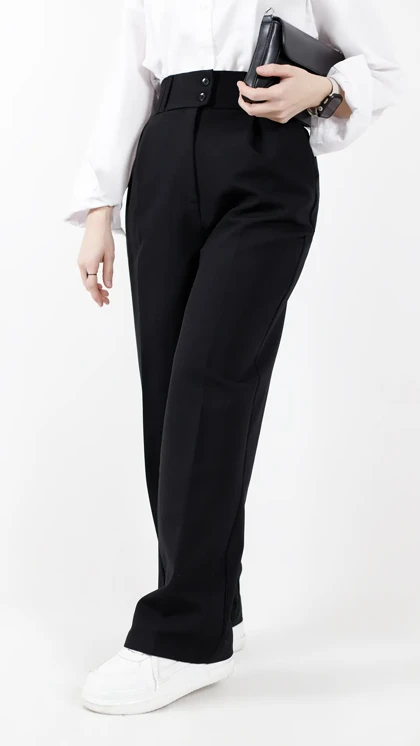 شلوار نیم بگ لوپ