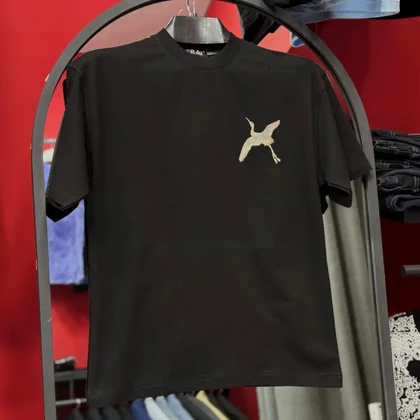 تیشرت یقه گرد گلدوزی ققنوس 166