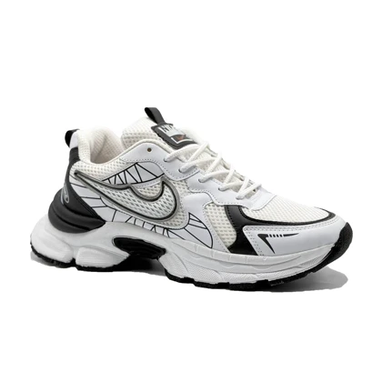 کتانی اسپرت مردانه مدل نایکی v1k رنگ سفید کد 74441