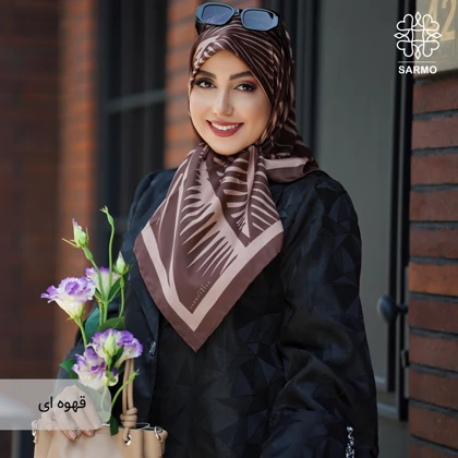 روسری ابریشم توییل پالمیرا
