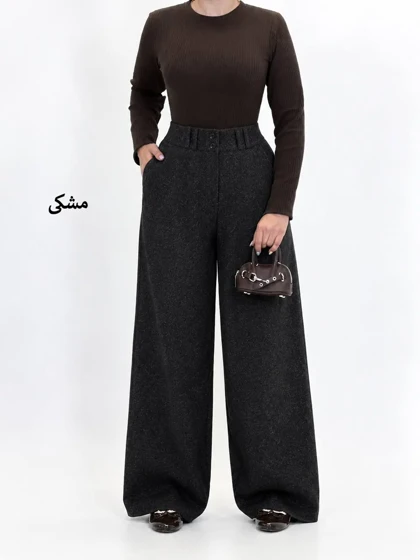 7510-شلوار بگ فوتر ترند