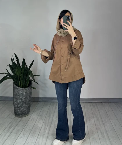 مانتو کتان پارمیس