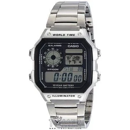 ساعت مچی مردانه کاسیو جهان نما با باتری ده ساله اورحینال