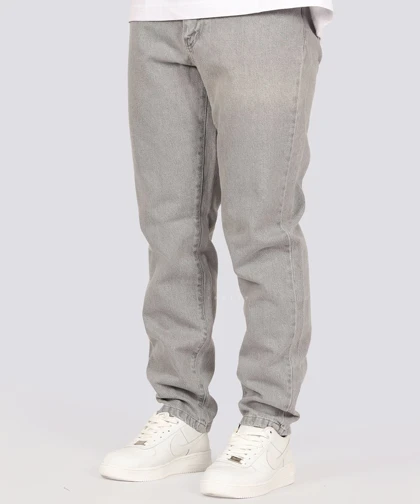 شلوار جین مام فیت مردانه طوسی 0804