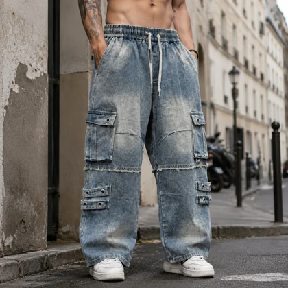 محصول فوق لوکس#شلوار جین واید بگ صابونی (Wide Leg)| استایل لش استریت | محصول فوق لوکس#شلوار جین واید بگ صابونی (Wide Leg)| استایل لش استریت کد 9765 کد 7661
