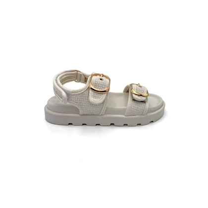 کفش صندل زنانه مدل زارا sandal zara - 0069_cream/black