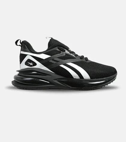 کفش کتانی مردانه و زنانه مشکی سفید Reebok مدل 4537