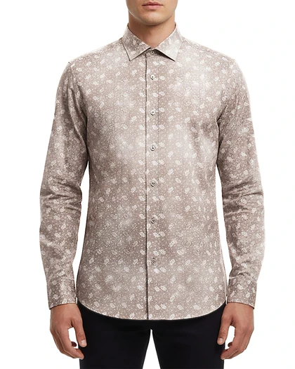 پیراهن مردانه طرح دار کد 1502