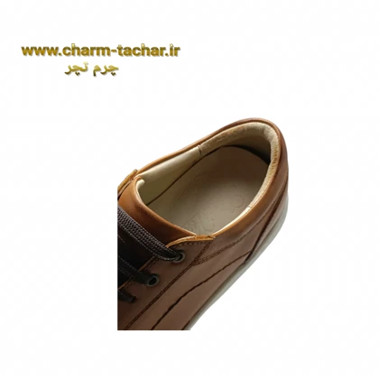 کفش ونس مردانه چرم طبیعی کد si 8