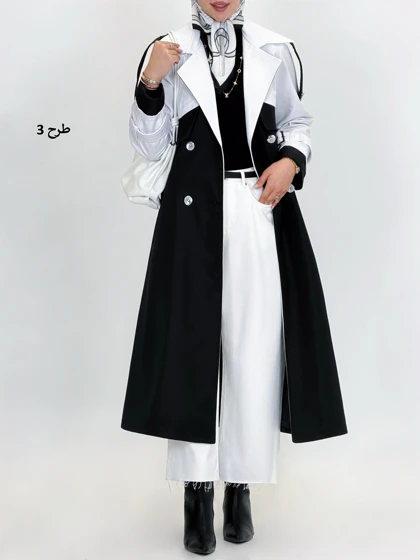 7268-بارانی آستر دار پاریس