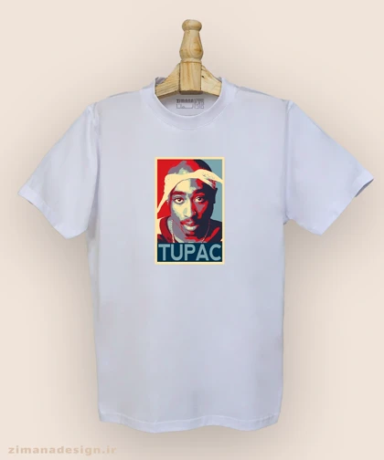 تیشرت مردانه و زنانه طرح توپاک کد 952