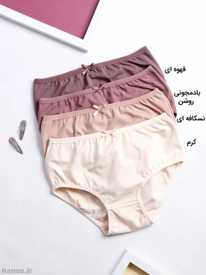 شورت زنانه اسلیپ نخی فاق بلند Adak آداک
