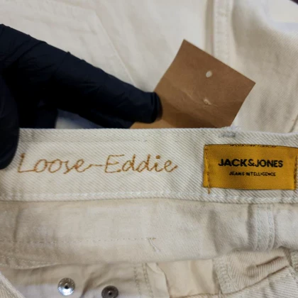 شلوار جین نیم بگ بدون جنسیت jack & jones کد 366