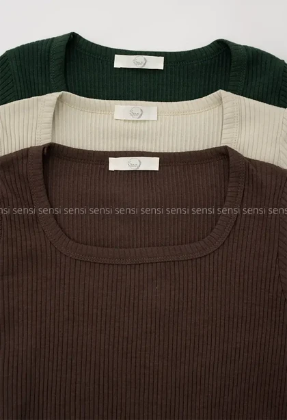 بلوزکبریتی کشی یقه خشتی کد1004979