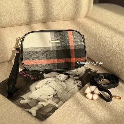 کیف دستی ودوشی مدل مهرو
