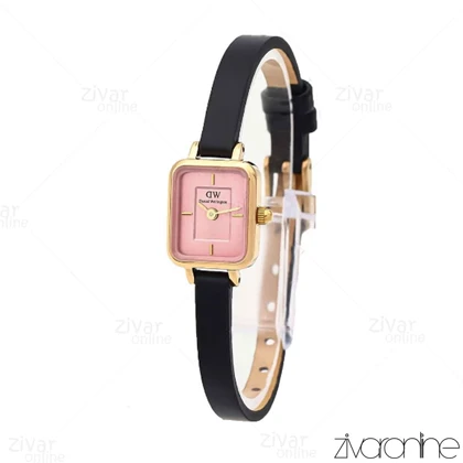 ساعت دنیل ولینگتون صفحه صورتی کوادرو مینی 106251