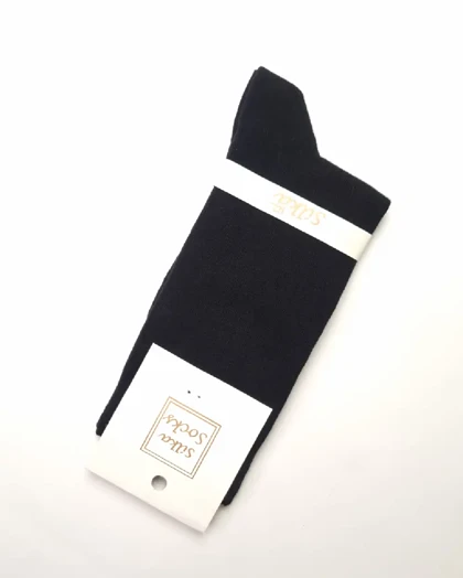 جوراب زنانه ساق بلند پنبه سیلکا