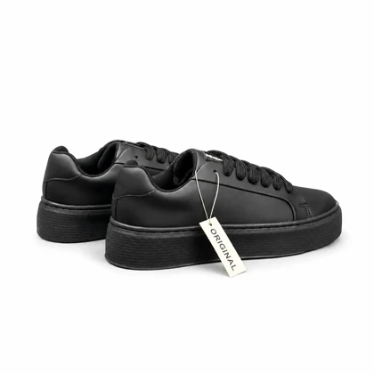 کفش کتانی مردانه مدل ونس زارا مشکی Zara