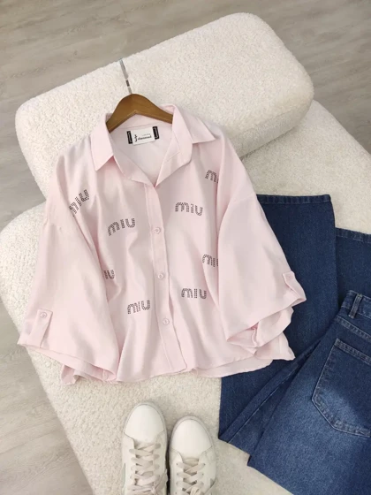 شومیز باکسی زنانه کلارا