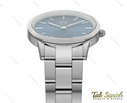 ساعت دنیل ولینگتون مردانه نقره ای صفحه سرمه ای Daniel-3908-G