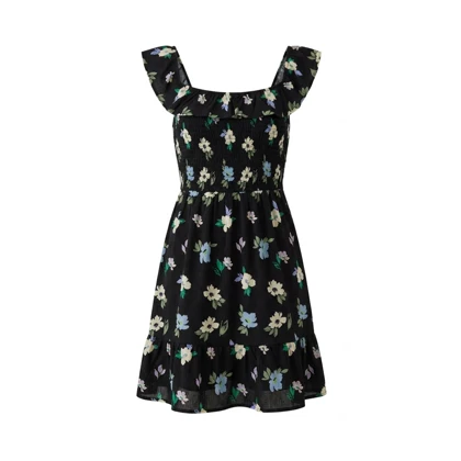 پیراهن گلچین زنانه بوهو boohoo انگلستان سایز 44