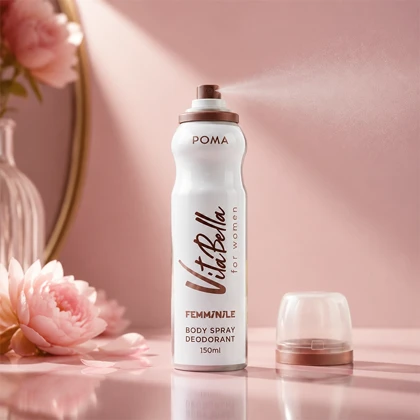 اسپری خوشبوکننده بدن زنانه پوما مدل VitaBella Feminile حجم 150 میلی‌لیتر