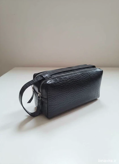 کیف دستی چرم طبیعی(گاوی)calenzi