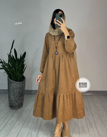 پیراهن مانتویی تانیا