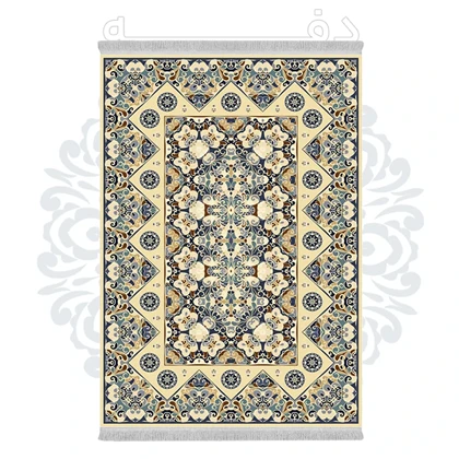 فرشینه از جنس پارچه هازان مخمل ترک طرح سنتی و مدرن برند دفه کد DHU223