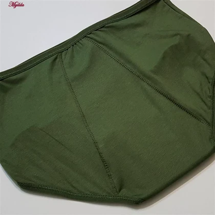 شورتکس زنانه مدل دو لایه جیب‌دار سبز کد 5050